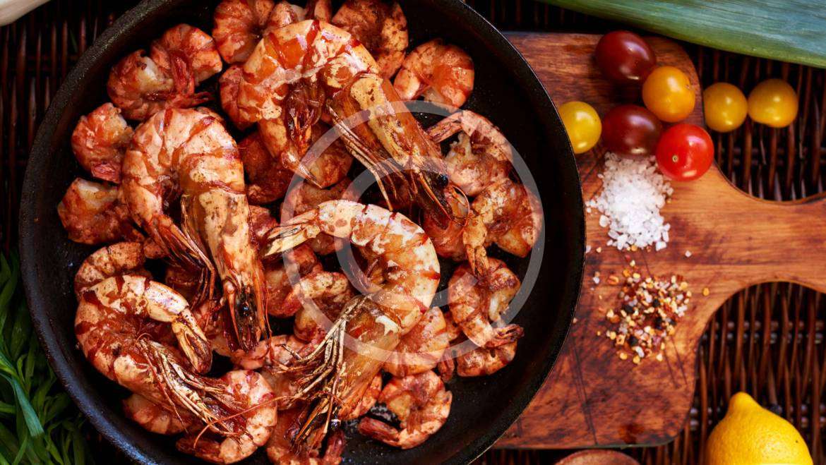 Jumbo Skewered Shrimp