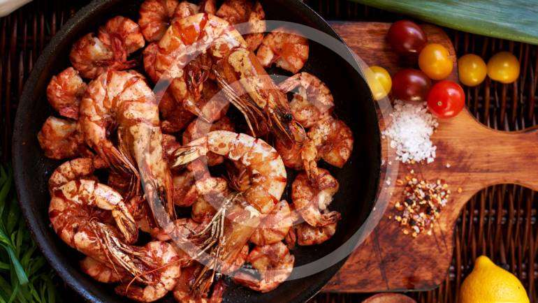 Jumbo Skewered Shrimp