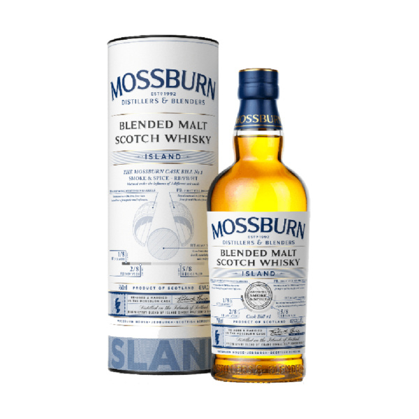 MOSSBURN ISLAND BLENDED MALT  WHISKY